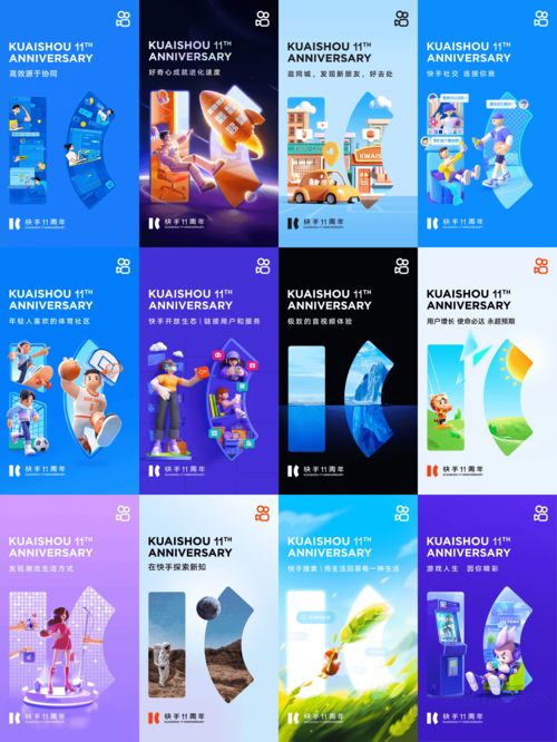 数字艺术新浪潮 7组创意海报风格探索数字文化应用服务